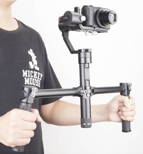מוט אחיזה כפול למייצבי גימבל Zhiyun-Tech Dual handle held grip