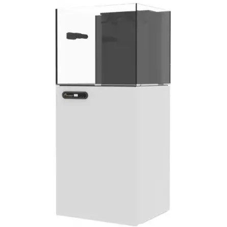 מקספקט אקווריום לגון חכם דגם LS-060W צבע לבן + תאורת MJ-L290