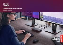 תחנת עגינה Lenovo ThinkPad USB4 Smart Dock 5500 40BC0135IS
