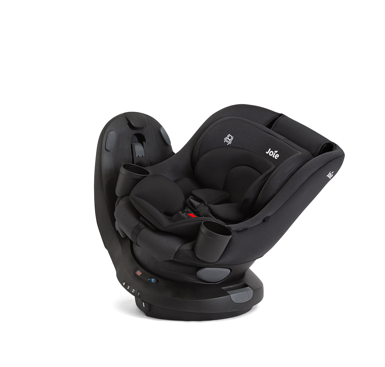 כסא בטיחות מסתובב 2ב1 מגיל לידה Chili Spin 360 שחור