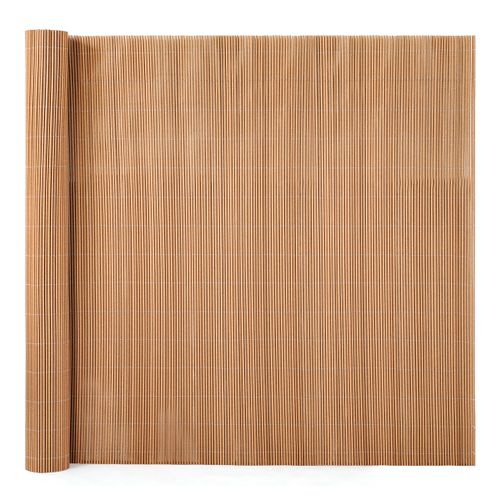 גדר במבוק סינטטי PVC במידה 1.5X5 מ' EverGreen  צבע צהוב -מבצע כסאח!!!
