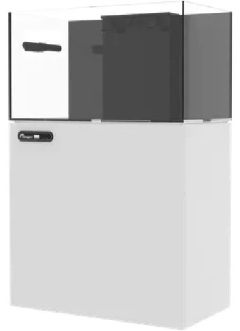 מקספקט אקווריום לגון חכם דגם LS-090W צבע לבן + 2 תאורות MJ-L290