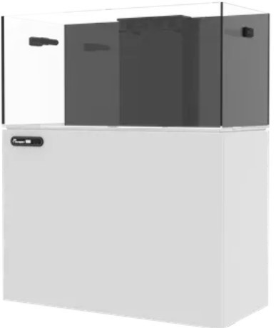 מקספקט אקווריום לגון חכם דגם LS-120W צבע לבן + 2 תאורות MJ-L290