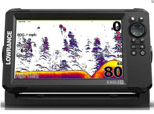גלאי דגים לורנס מסך גדול LOWRANCE EAGLE 9