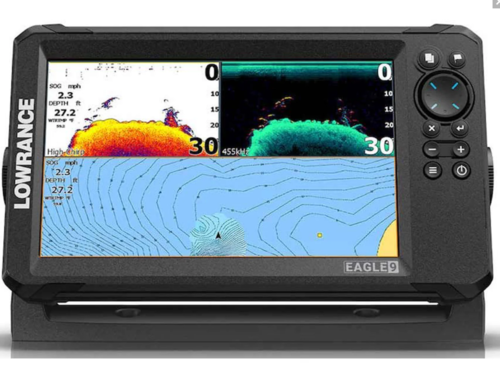 גלאי דגים לורנס מסך גדול LOWRANCE EAGLE 9