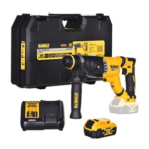 פטישון 18V/20V DEWALT DCH263  + סוללה 5 אמפר + מטען + מזוודה קשיחה איכותית