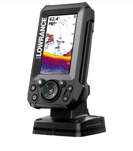 גלאי דגים לקיאק lowrance eagle 4x 