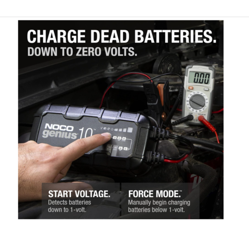מטען מצברים לרכב Noco Genius 10 Battery Charger