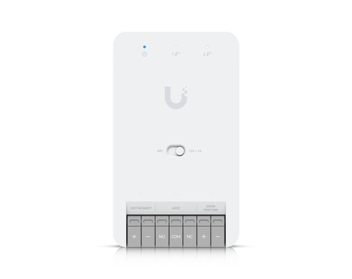 רכזת בקרת דלת קומפקטית למערכות UniFi Access לניהול כניסה חכם – Door Hub Mini