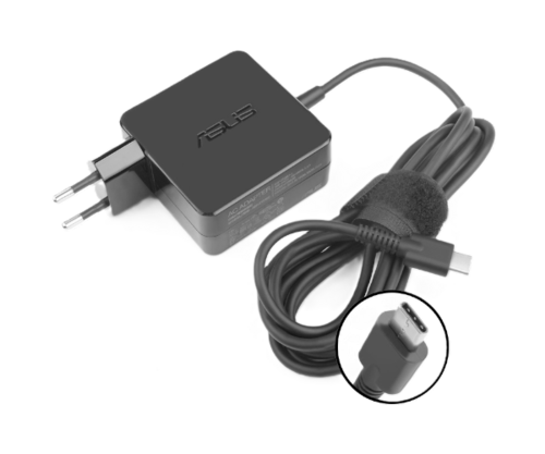 מטען מקורי אסוס 65W בחיבור USB TYPE-C למחשבים ניידים של Asus