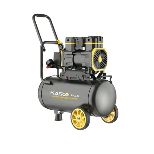 מדחס קומפרסור שקט ללא שמן 24 ליטר KASCO K-C24L