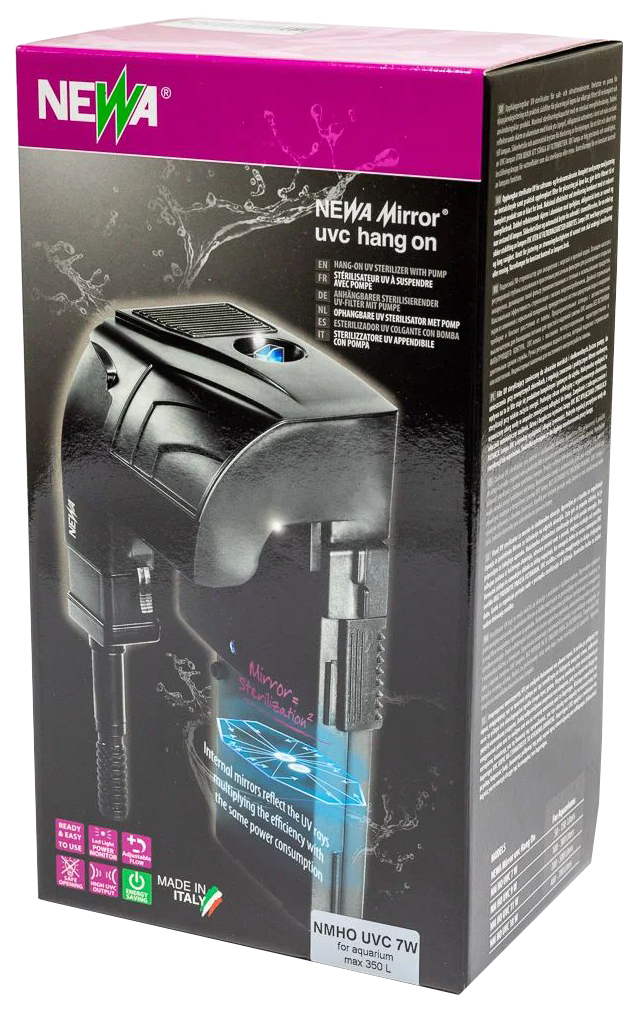 מערכת UVC מפל Newa Mirror hang on 7W 
