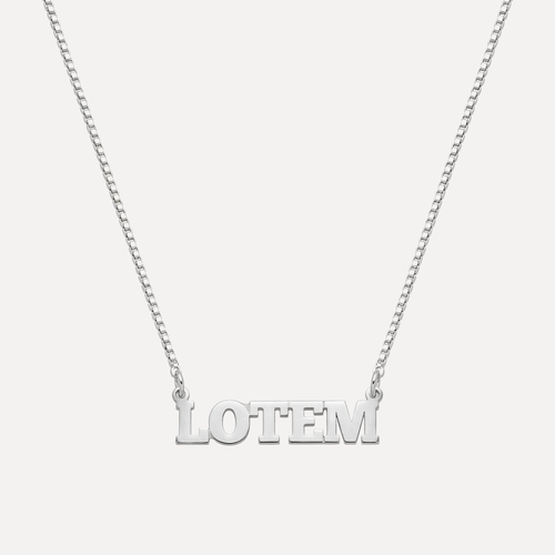 שרשרת שם באנגלית