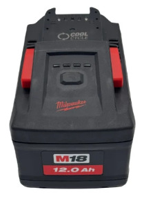 סוללה 18V מסדרת Forge 12AH המספקת יותר כוח לכלי M18 FB12