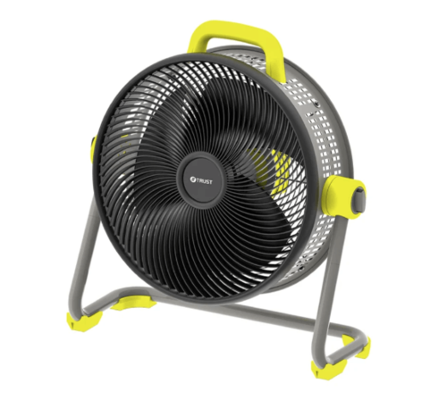מאוורר רצפתי נטען 20 אינץ’ – TRUST CROCODILE FLOOR FAN – כוח וקירור בכל מקום, גם ללא חשמל!
