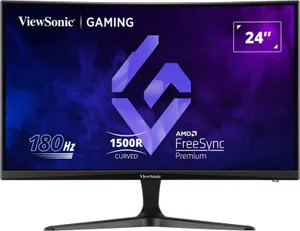 מסך מחשב קעור לגיימינג ‏24 ‏אינץ’ FullHD דגם VX2418C מבית Viewsonic