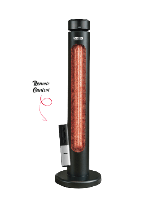 תנור חימום עומד קרבון Carbon Flex 2000 – עוצמתי, בטיחותי ועמיד למים