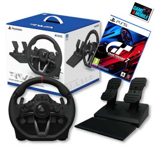 HORI RACING WHEEL APEX + GAME GRAN TURISMO 7 PS5