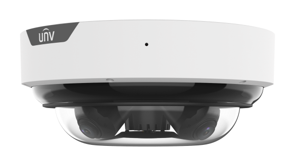 מצלמת כיפה מולטי - סנסור IP 20MP דגם IPC8645EA-ADZKM-I1 מבית UNV