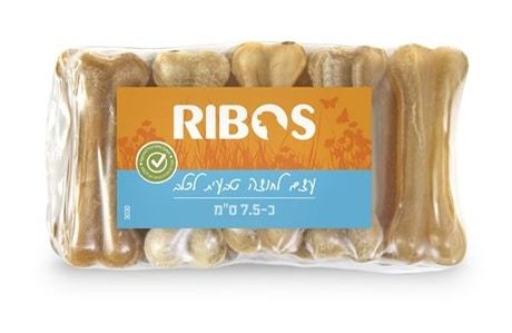 ריבוס עצם לחוצה טבעית לכלב כ-7.5 ס