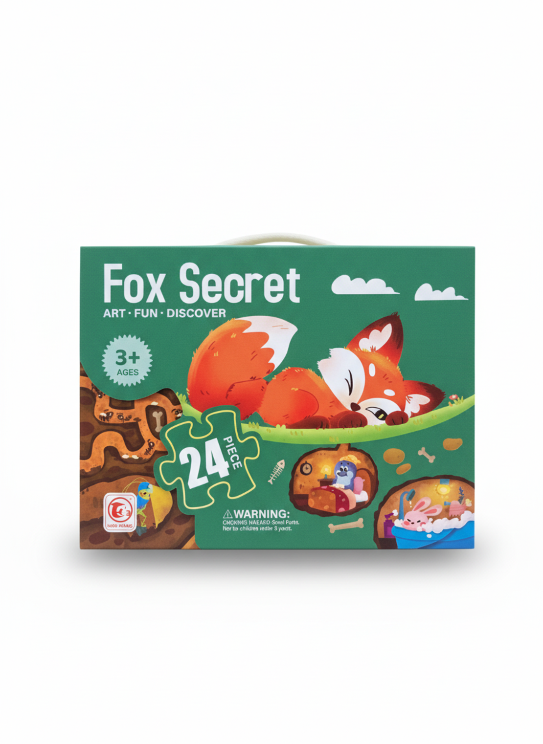פאזל 24 חלקים fox secret
