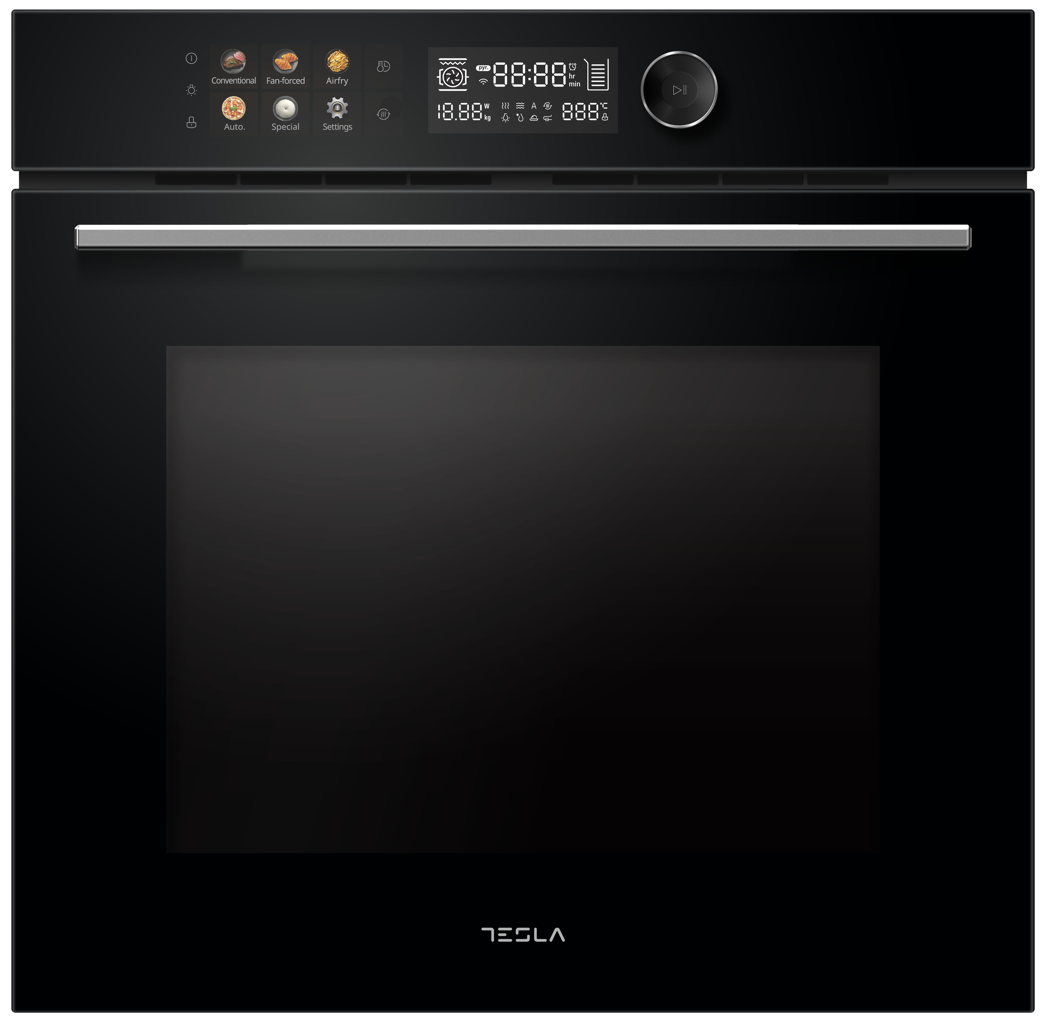 תנור בנוי Tesla דגם BO940MBIS - זכוכית שחורה