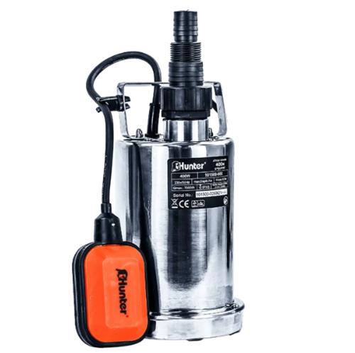 משאבה טבולה מנירוסטה 400W גובה 