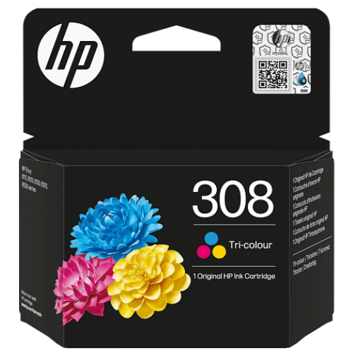 ראש דיו מקורי צבעוני HP 308 7FP20UE