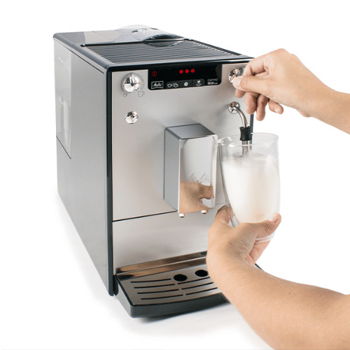 מכונת קפה אוטומטית מליטה סולו & מילק Melitta Solo & Milk Silver