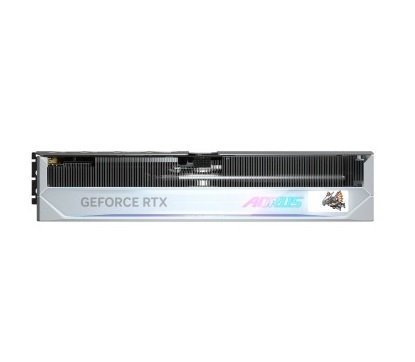  כרטיס מסך לגיימרים לבן כולל תאורה ג'יגהבייט Gigabyte Aorus GeForce RTX 5080 Master Ice 16GB GDDR7 256Bit PCIe 5.0 HDMI 3xDP 3x FAN RGB