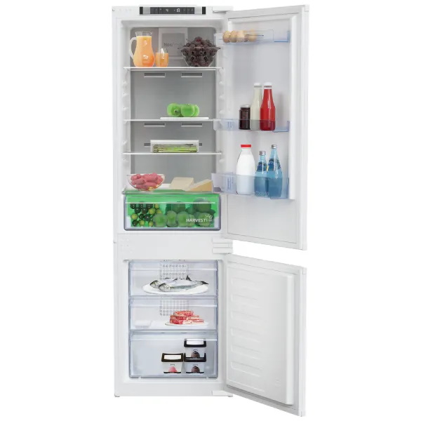מקרר מקפיא תחתון Beko RCNE275K54BI 254 ליטר בקו