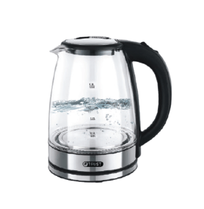 קומקום זכוכית מעוצב Glass Kettle Black בנפח 1.8 ליטר