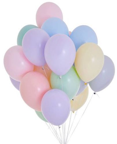 מארז 50 בלונים בצבעי פסטל 12