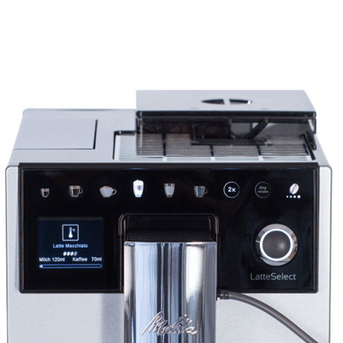 מכונת קפה אוטומטית מליטה לאטה סלקט Melitta Latte Select Silver