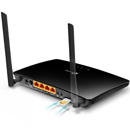 ראוטר עם מודם סלולרי TP-Link TL-MR6400 Wireless N 4G LTE