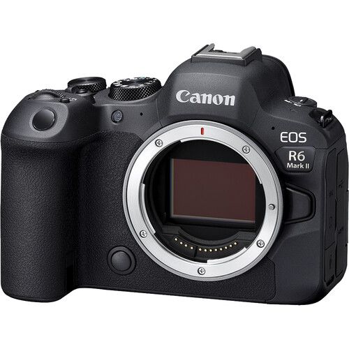 מצלמת מירורלס ועדשה Canon EOS R6 Mark II