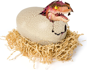 דינוזאור אינטראקטיבי וביצה לבקיעה Primal Hatch עם למעלה מ 100 צלילים ותגובות
