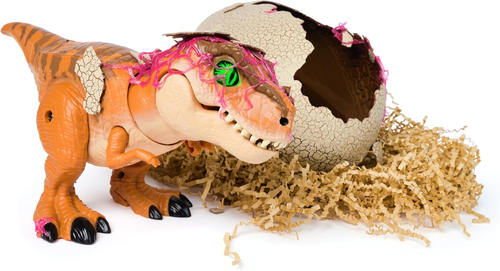 דינוזאור אינטראקטיבי וביצה לבקיעה Primal Hatch עם למעלה מ 100 צלילים ותגובות
