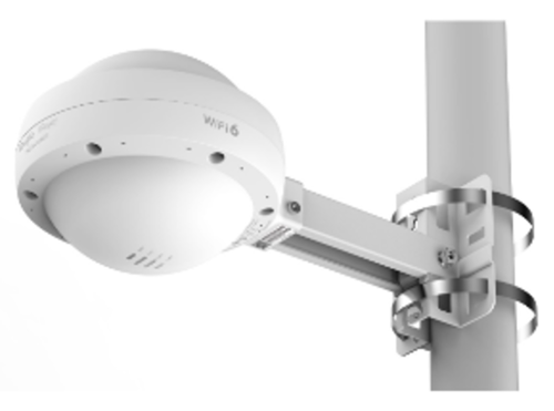 נקודת גישה חיצונית עם Wi-Fi 6 בתצורת Omni-directional במהירות AX1800 דגם RG-RAP6262(G) מבית Ruijie