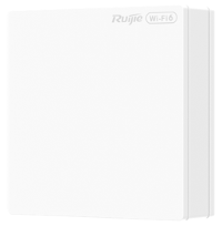 נקודת גישה להתקנה על קיר עם Wi-Fi 6 ו-Dual-band במהירות AX3000 דגם RG-RAP62-Wall-Lite מבית Ruijie