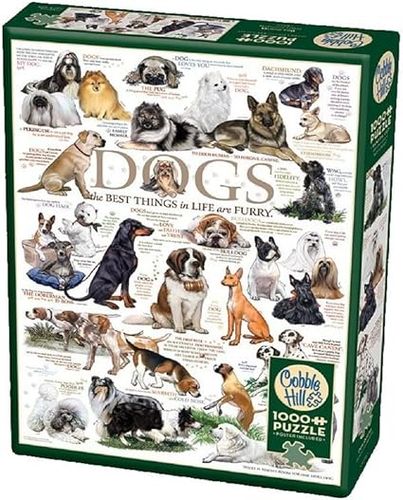 פאזל 1000 חלקים - כלבים
