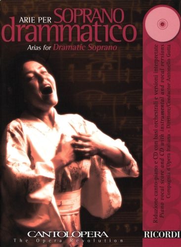 ספר תווים לשירה Arias for Dramatic Soprano - Cantolopera Series