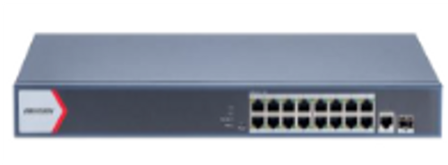 סוויץ/מתג 16+2 פורט 10/100/1000 POE CCTV מנוהל דגם DS-3E1518P-EI_V2 מבית HikVision