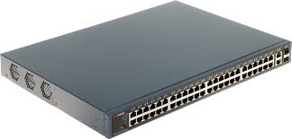 סוויץ/מתג 48+2 פורט 10/100/1000 POE CCTV מנוהל דגם DS-3E1552P-SI מבית HikVision