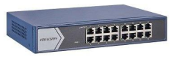 סוויץ/מתג 16 פורט 10/100/1000 מנוהל דגם DS-3E1516-EI-V3 מבית HikVision