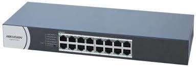 סוויץ/מתג 16 פורט 10/100/1000 דגם DS-3E0516R-O מבית HikVision