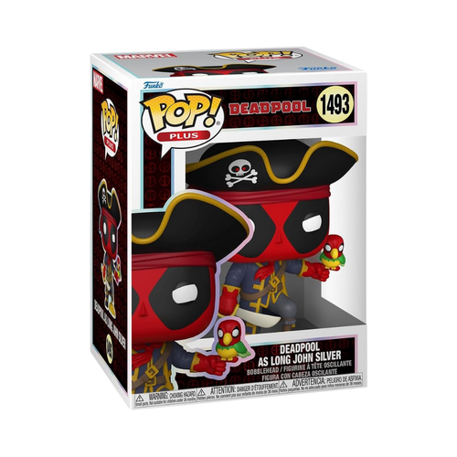 פופ דדפול - בובת דדפול - Funko Pop Plus Deadpool As Long John Silver #1493