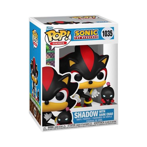 פופ סוניק הקיפוד - שאדו - Funko POP Sonic The Hedgehog with Dark Chao #1035