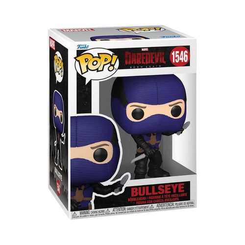 פופ דרדוויל נולד מחדש - בולזאיי - Funko Pop Marvel Daredevil Born Again Bullseye #1546