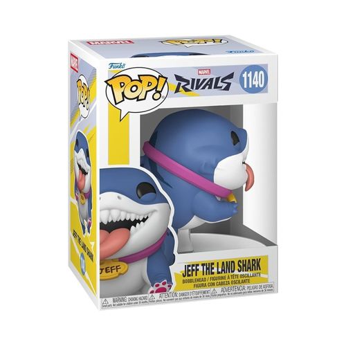 פופ מארוול רייבלס - ג'ף כריש האדמה - Funko Pop Marvel Rivals Jeff The Land Shark #1140